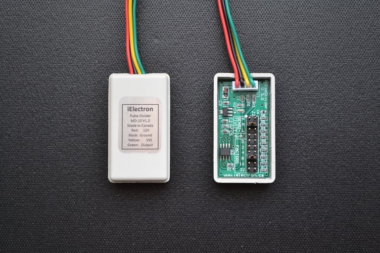 Home taximeter pulse divider